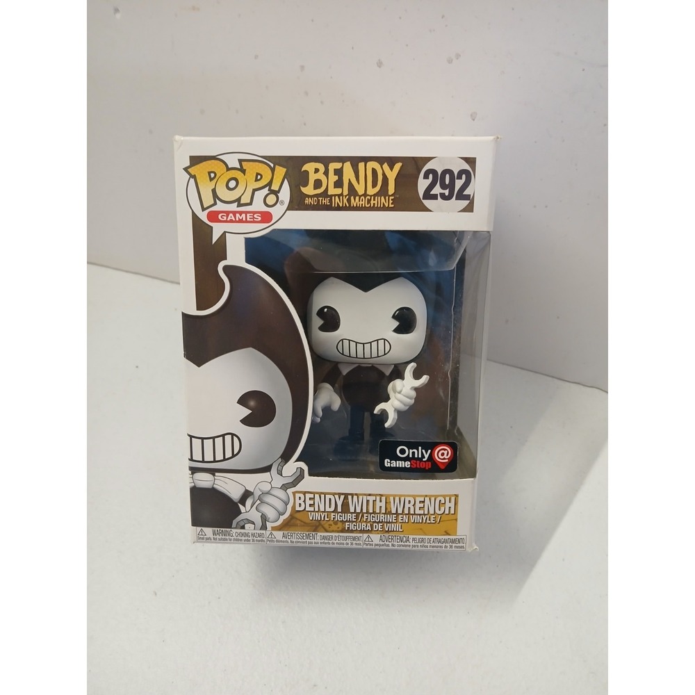 Funko‎ Pop Bendy with Wrench #292 GameStop Exclusive